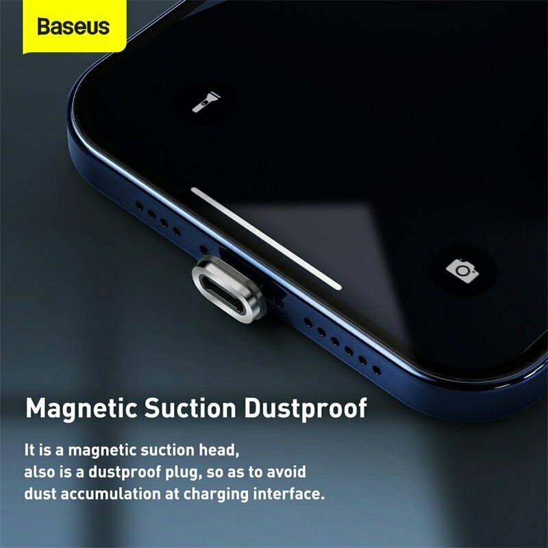 Baseus PD 20W Magnetic USB C For Apple Fast Charging Cable Charger For iPhone 12 - LifafaDenmark Aps