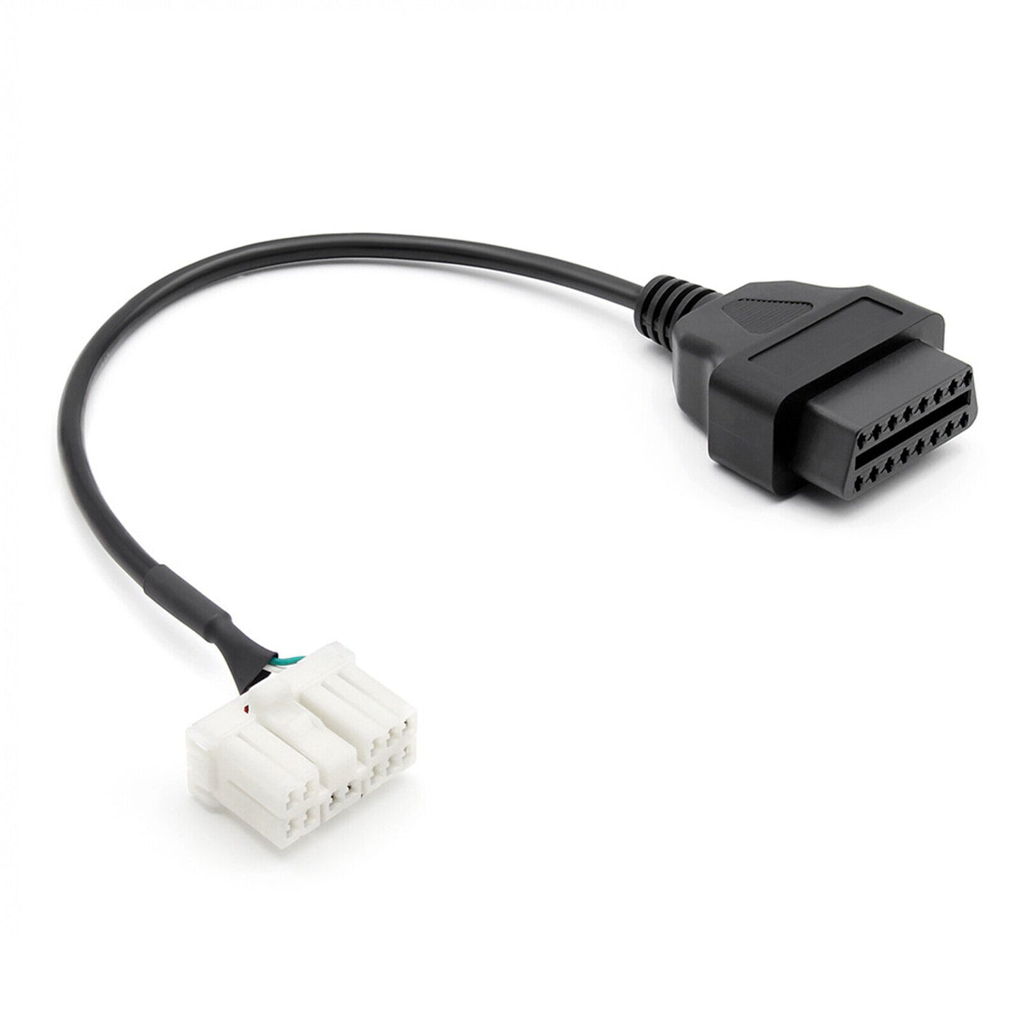 12-benet hunstik OBD II diagnostisk værktøjskabel til Tesla Model S X - LifafaDenmark Aps