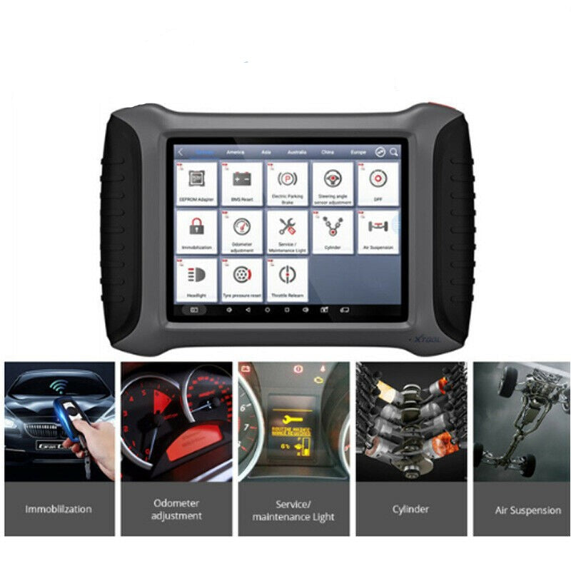 Xtool A80 H6 OBD2 ALL System Diagnostic Scanner Key Coding Program lnjector DPF