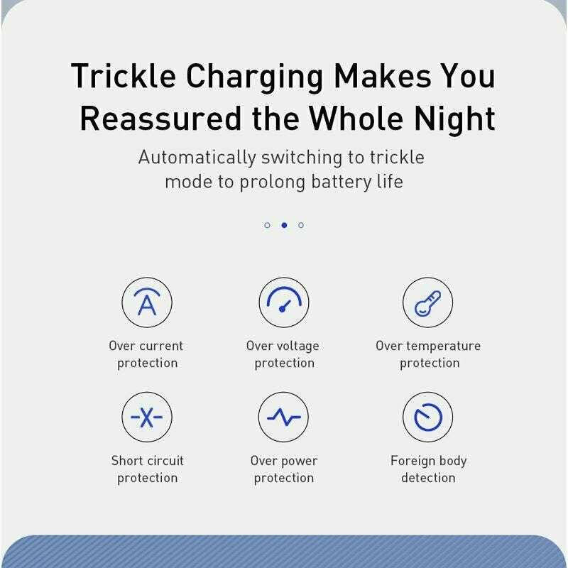 Baseus 15W Qi trådløs oplader Hurtigopladningsmåtte til iPhone 11 X Samsung S10 S9 - Lifafa Denmark