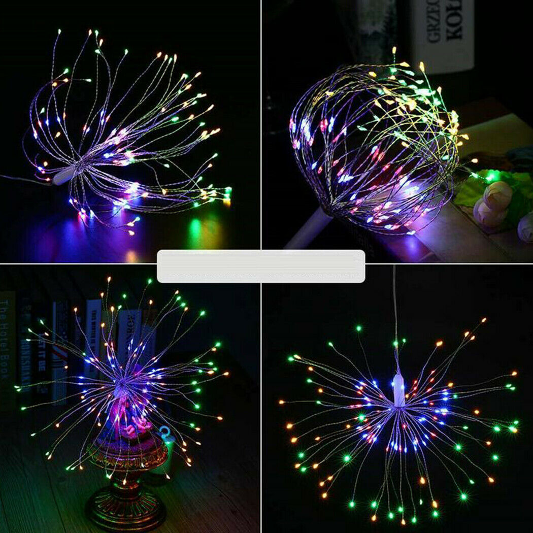 Hængende LED Fairy String Light Christmas Party Xmas 8 Modes Remote - LifafaDenmark Aps