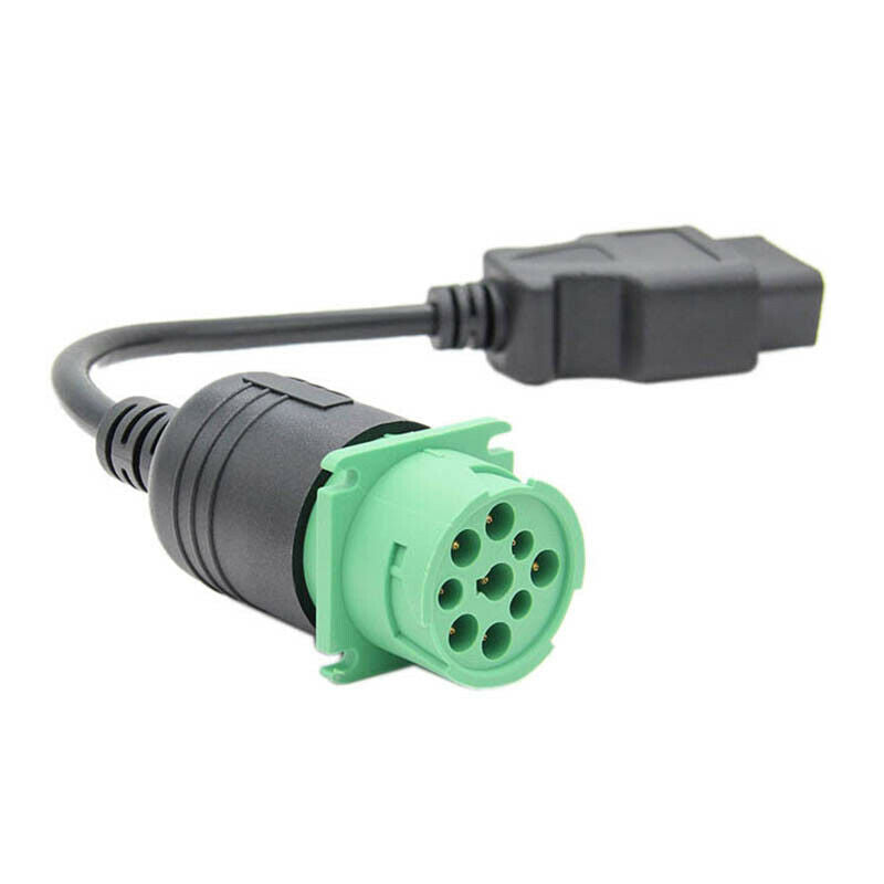 J1939 9Pin Truck han til 16Pin han obd2 stik kabel til Cummins - Lifafa Denmark