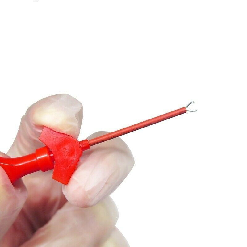 6 STK SMD IC Testkrog Clip Mini Grabber Jumper Probe til logisk analysator - LifafaDenmark Aps