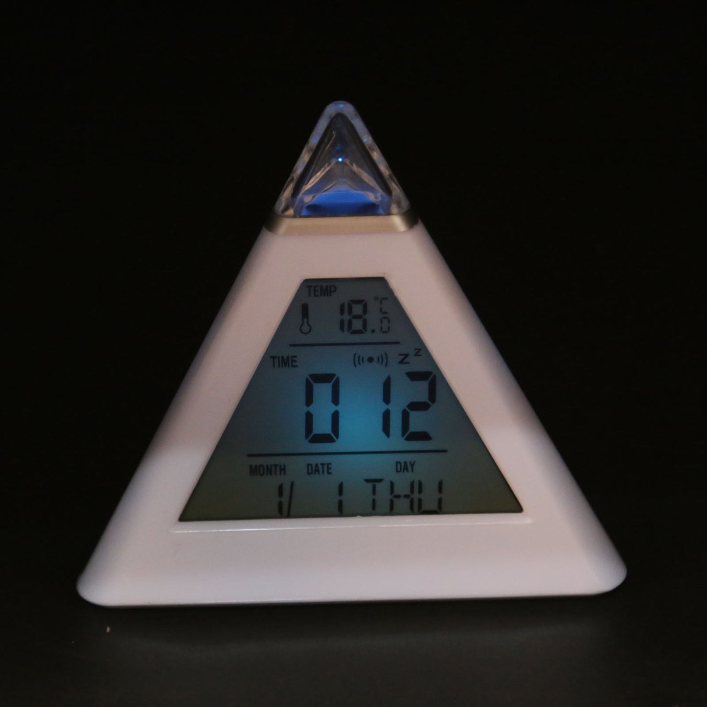 MAGIC COLOR CHANGING Børn Soveværelse Sengelokale Nattlys Ur børn - Lifafa Denmark