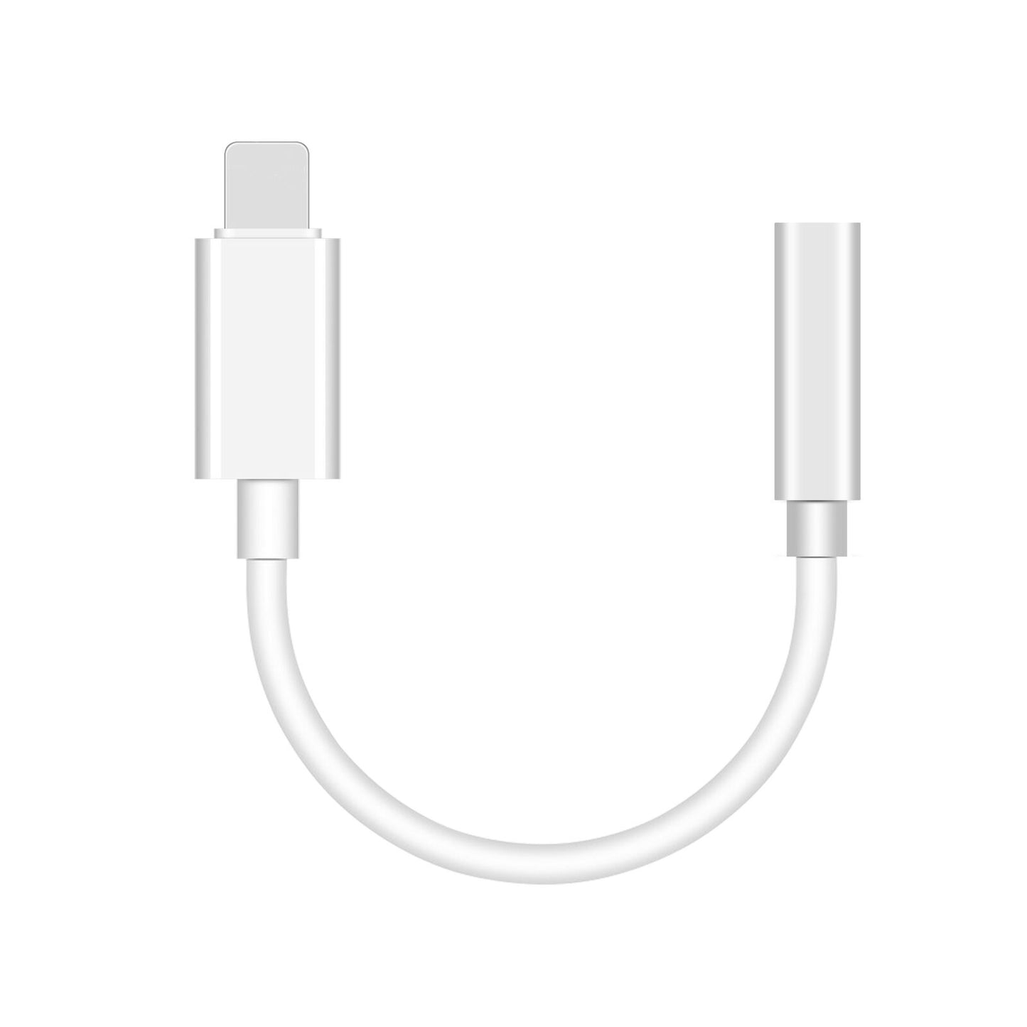 Lyn til 3,5 mm hovedtelefonkontakt AUX-adapter til hovedtelefoner til iPhone 7 8 X XS XR 11 - Lifafa Denmark