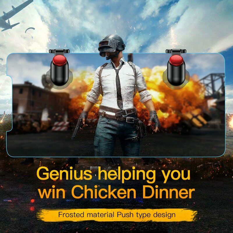 Baseus Phone Gamepad Aim Button Trigger Game Handle Marksman Controller til PUBG - LifafaDenmark Aps