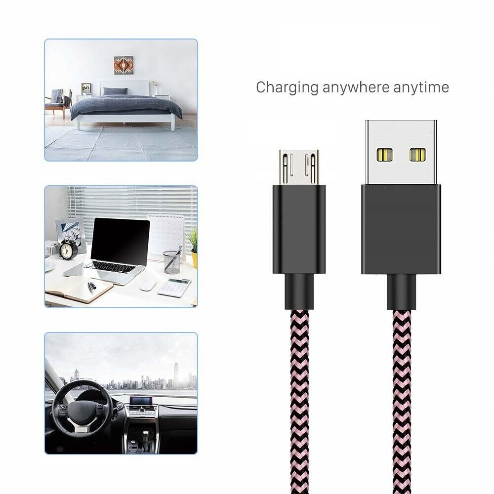 Micro USB Data Sync Opladerkabel til Android Telefoner - Lifafa Denmark