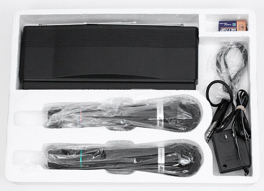 Trådløs Pro dual MIC microphone Professional Karaoke, DJ party, mix singing - LifafaDenmark Aps