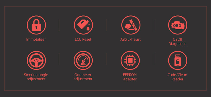 XTOOL X100 Pro2 Auto Programmer with EEPROM Adapter Support Mileage Adjustment - Lifafa Denmark