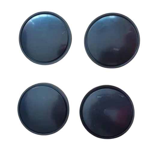 65 mm sorte bil hjuls center kapsler til Touran Beetle Golf Bora Sharan Tiguan 3B7601171 1 sæt (4 stk.) - LifafaDenmark Aps