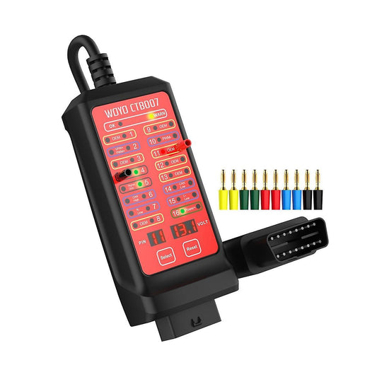 WOYO CTB007 OBD2 Breakout Box Automotive Diagnostic Tool - LifafaDenmark Aps