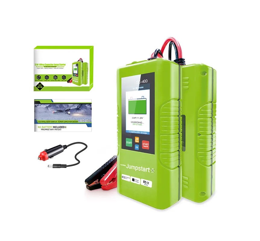 Jdiag SC400 Ultra Kondensator Jump starter - LifafaDenmark Aps