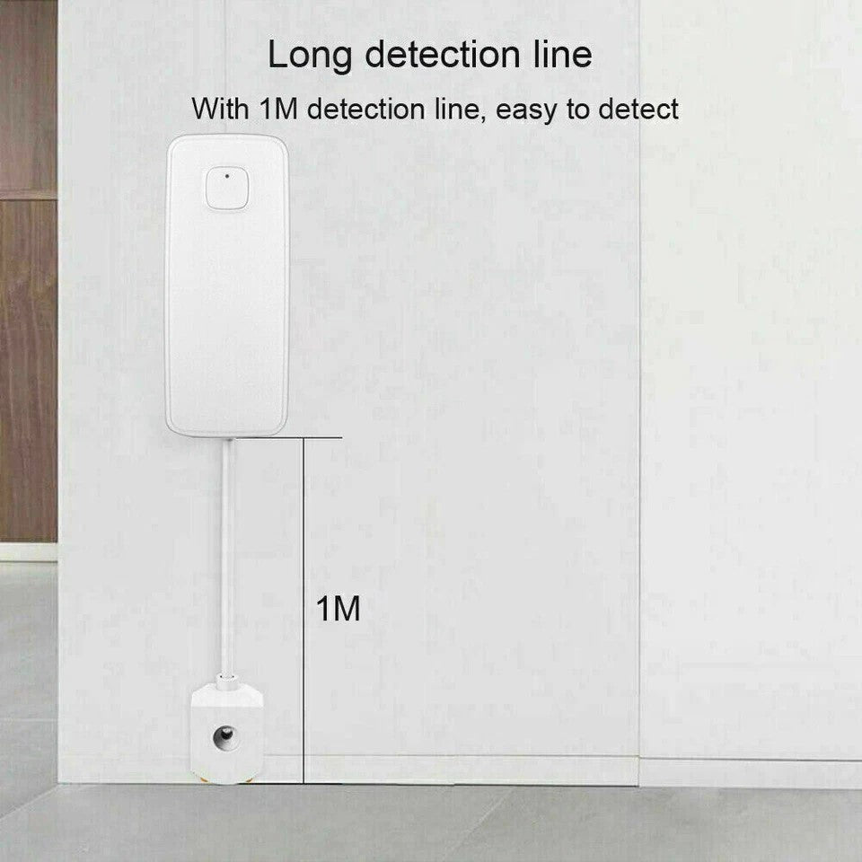 WIFI IP Vand lækage Overløbs advarsels sensor Alarm Oversvømmelses lækage detektor + TUYA APP - LifafaDenmark Aps