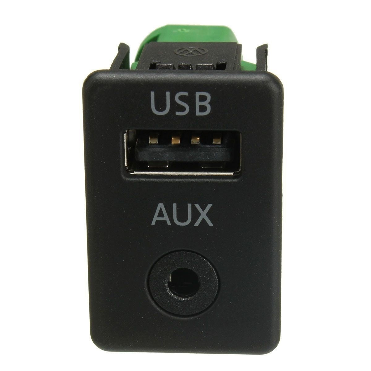 AUX USB til VW Golf Jetta Mk6 Eos Polo Mk5 RNS510 RNS315 Armlæns porte Kontakt - LifafaDenmark Aps
