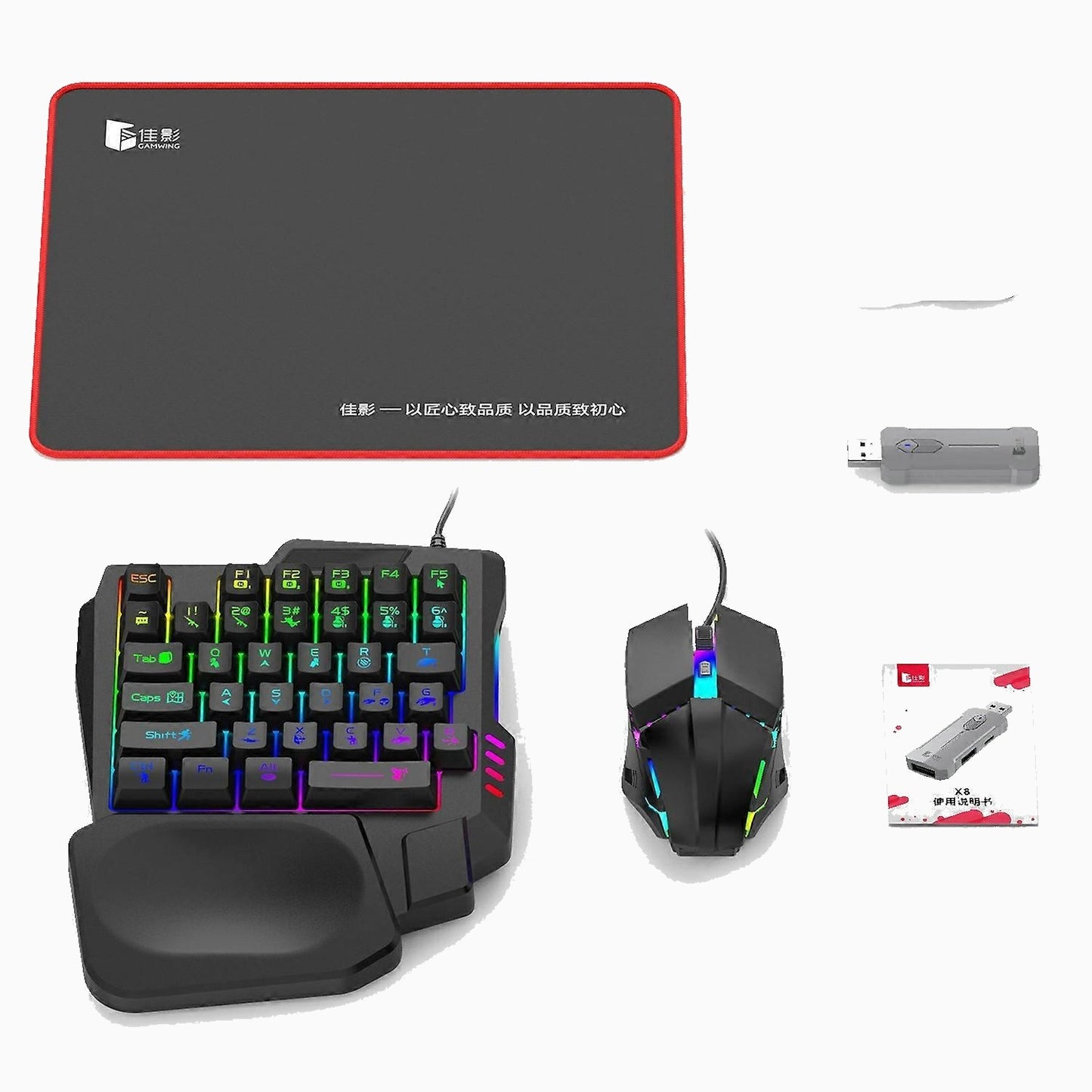 Portable PUBG Mobile Bluetooth Gamepad Gaming Keyboard Mouse Converter Adapter - LifafaDenmark Aps