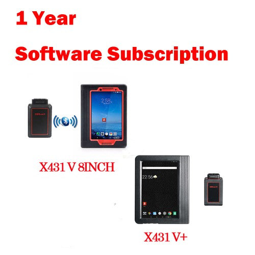 1 års software opdaterings service til lancering af X431 Diagun V, X431 V, X431 V+, Pro mini, Pros mini, PRO3S+, Pro3 ACE, Pro3 APEX, Pro TT, Pro Dyno, Pro5