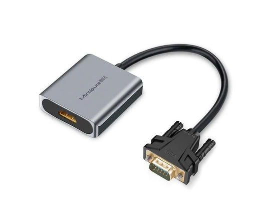 VGA til HDMI konverter med lyd og strøm - LifafaDenmark Aps