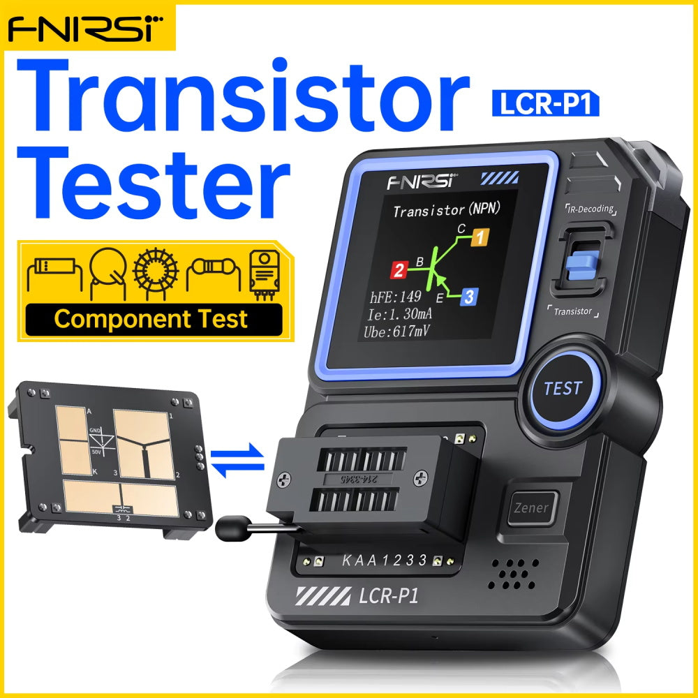 Transistor Tester Diode Triode MOSFET NPN PNP SMD LCR ESR Meter