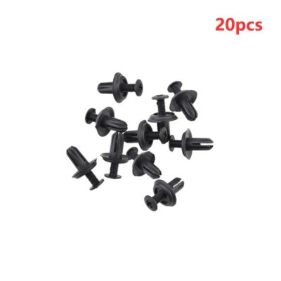 20X 6MM SCRIVET skrue klemmer passer til dør boot trim panels til kofanger - LifafaDenmark Aps