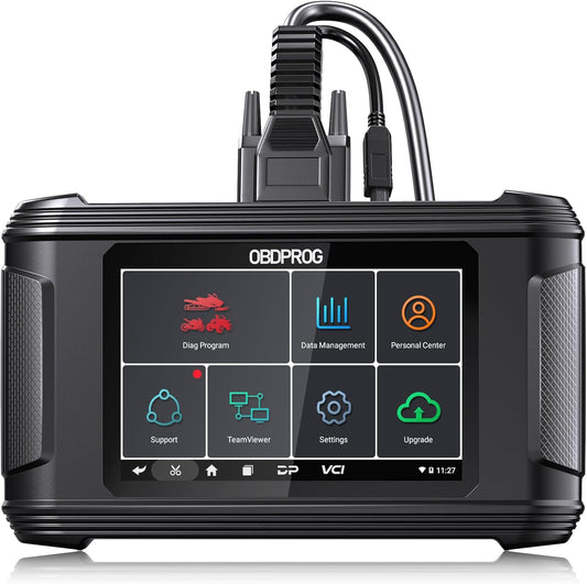 OBDPROG Moto 100 motorcykel diagnose værktøj til Harley, Honda, Yamaha, Polaris, BRP, Indian og Victory - LifafaDenmark Aps