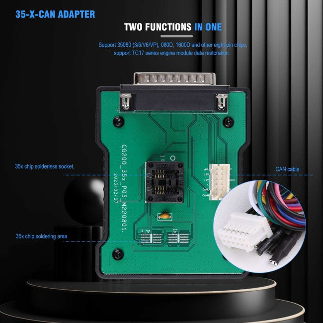 CGDI CG100X Ny Generation Smart Car Programmer til Airbag Nulstilling af Kilometertal og Chip Aflæsning - LifafaDenmark Aps