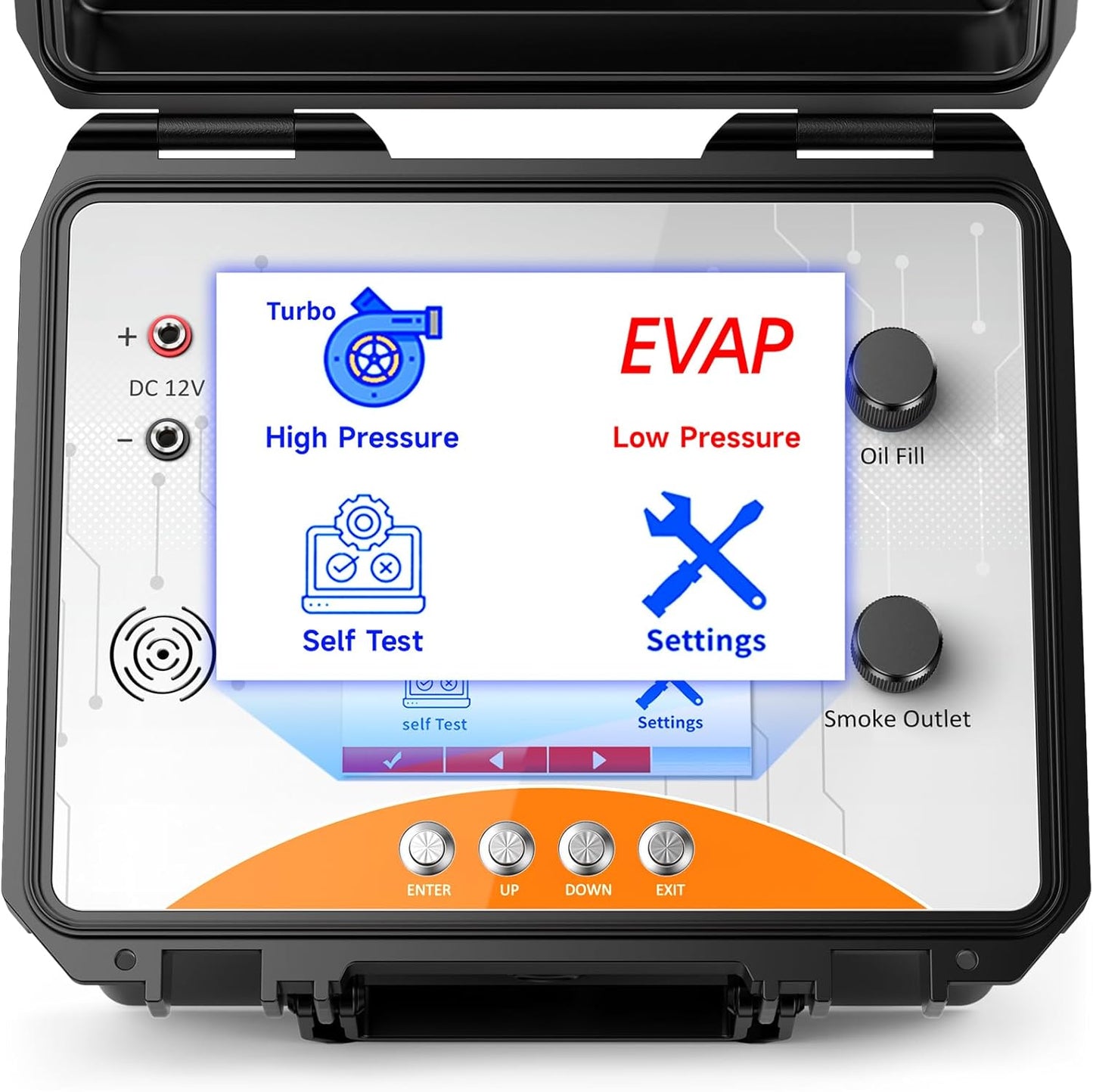 ANCEL L8000 Bilrøg maskine Dual Mode Diagnostisk Lækage tester til Fordampnings- og Turbosystemer
