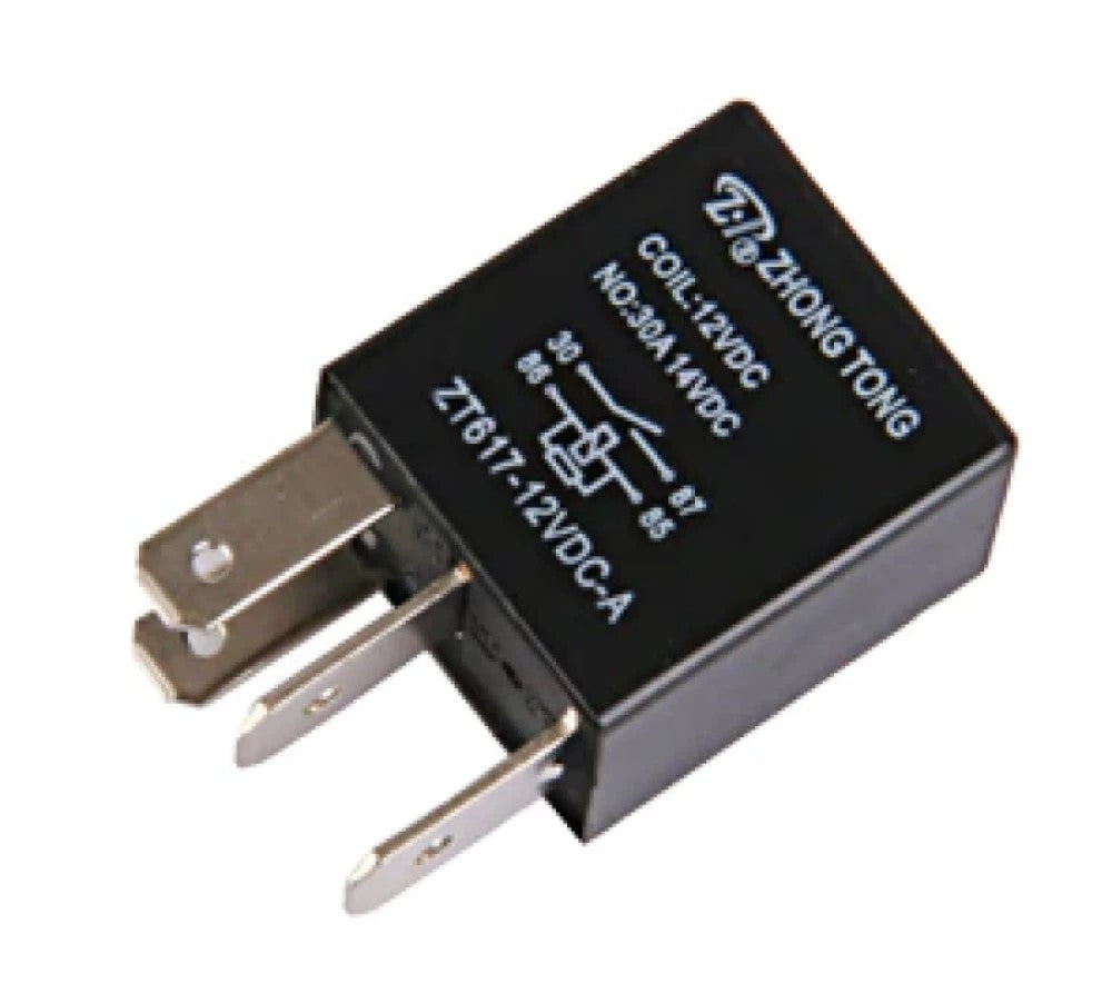 12V Relæ 4 benet 30Amp Forseglet til tænd/sluk af lys, horn osv. Bil, motorcykel, varevogn SPNO - LifafaDenmark Aps