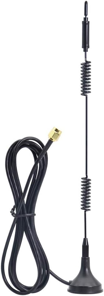 Dual Band WiFi 2.4GHz 5GHz 5.8GHz 12dBi 4g antenne magnetisk base SMA han antenne - LifafaDenmark Aps