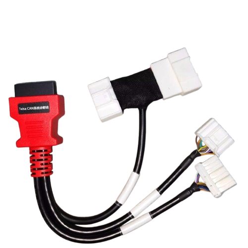 Kabel sæt til Tesla system diagnose OBD X, S, Y, 3 serien 20 bens 12 bens stik - LifafaDenmark Aps