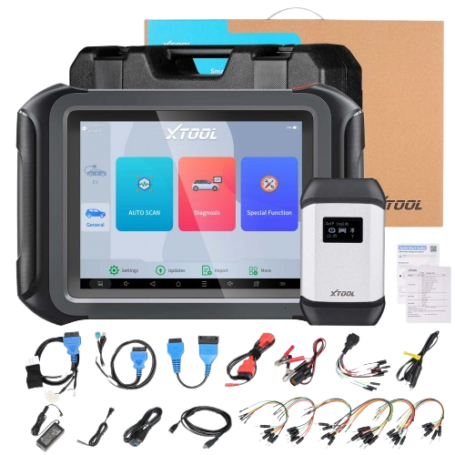 XTOOL D9 EV Nyeste Top Intelligent Diagnostics Tablet med topologikort, batteri pakke analyse og 43+ tjenester, 3 års GRATIS opdatering