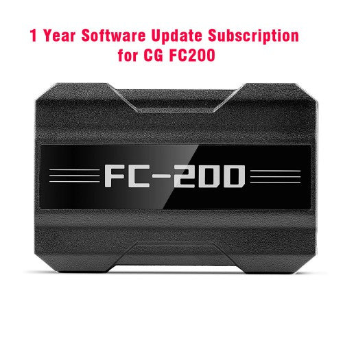 1 års software opdaterings abonnement til CG FC200 ECU-programmør