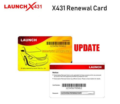 Launch X-431 PRO3S+ V7.0 auto tester 1 års Software Update