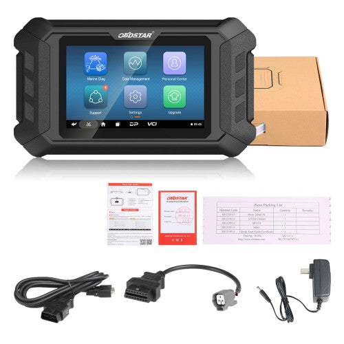 OBDSTAR iScan Yamaha Marine Diagnostic Tablet Kode læsnings kode Rydning af dataflow-handlingstest