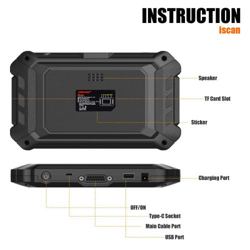 OBDSTAR iScan Yamaha Marine Diagnostic Tablet Kode læsnings kode Rydning af dataflow-handlingstest