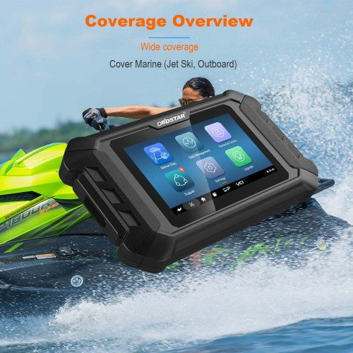 OBDSTAR iScan Yamaha Marine Diagnostic Tablet Kode læsnings kode Rydning af dataflow-handlingstest