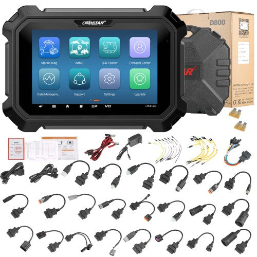 OBDSTAR D800 A + B + C + D Fuld konfiguration Intelligent diagnose til marine (jetski Outboard Inboard Generator)