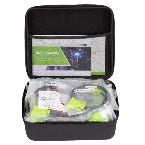 JDiag M300 motorcykel obd 2 scanner batteri tester ABS, TPMS,  Ryd fejlkode til BMW Ducati Harley Honda Yamaha - LifafaDenmark Aps