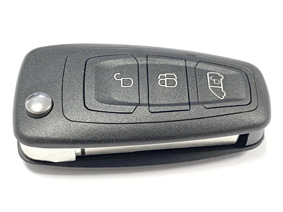 RFC 3 Button Flip Key Case för Ford Transit Custom MK8 Remote Control 2013 - 2020 Reparation