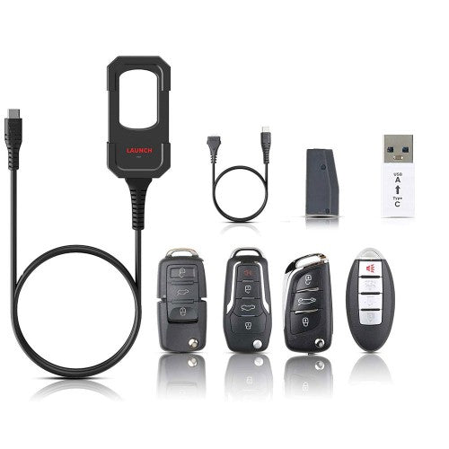 LAUNCH X431 Key Programmer med Super Chip og 4 sæt Smart Keys