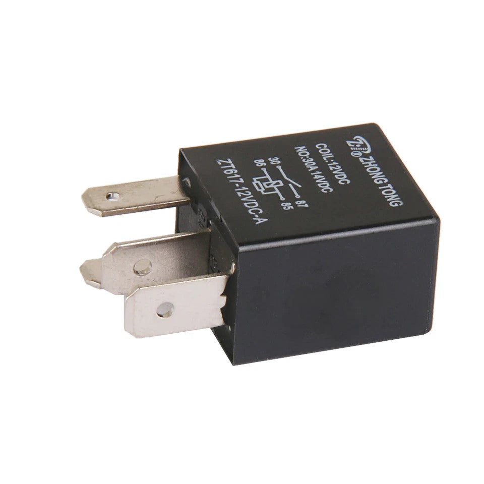 12V Relæ 4 benet 30Amp Forseglet til tænd/sluk af lys, horn osv. Bil, motorcykel, varevogn SPNO - LifafaDenmark Aps
