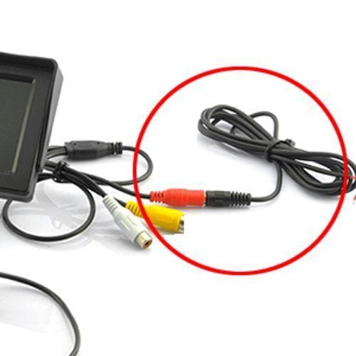 DC kamera stik kabel til bakkamera 12v Power Pigtail Reversing Wire - LifafaDenmark Aps