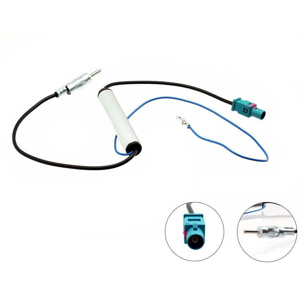 Universal antenne adapter bilstereo Fakra til DIN antenne forstærker ledning CT27AA14