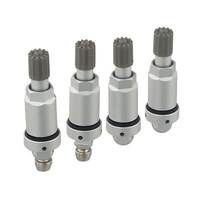 4 stk. pålideligt udskiftnings sæt til TPMS ventiler i aluminium til Tesla - LifafaDenmark Aps