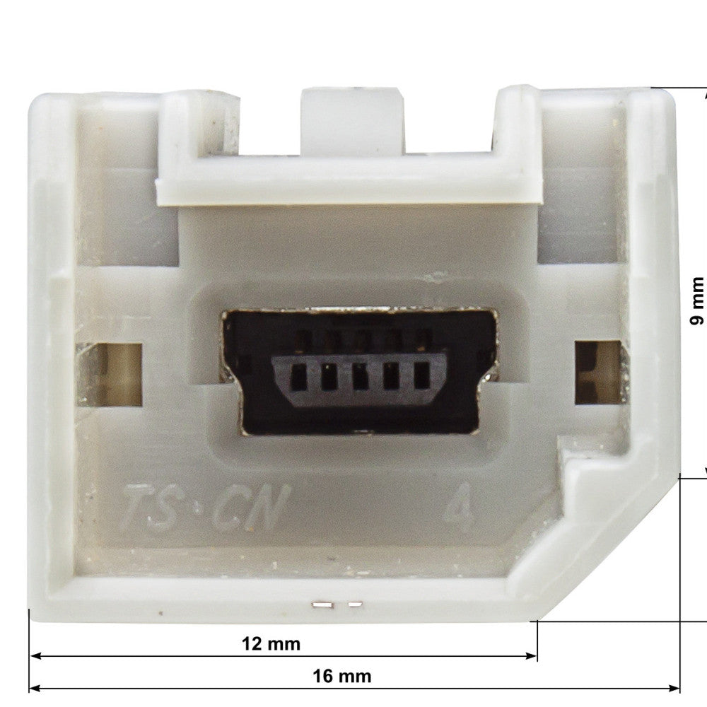 USB fastholdelses kabel til Fiat 500 500L 500X Ducato 250 Mini B-adapter - LifafaDenmark Aps