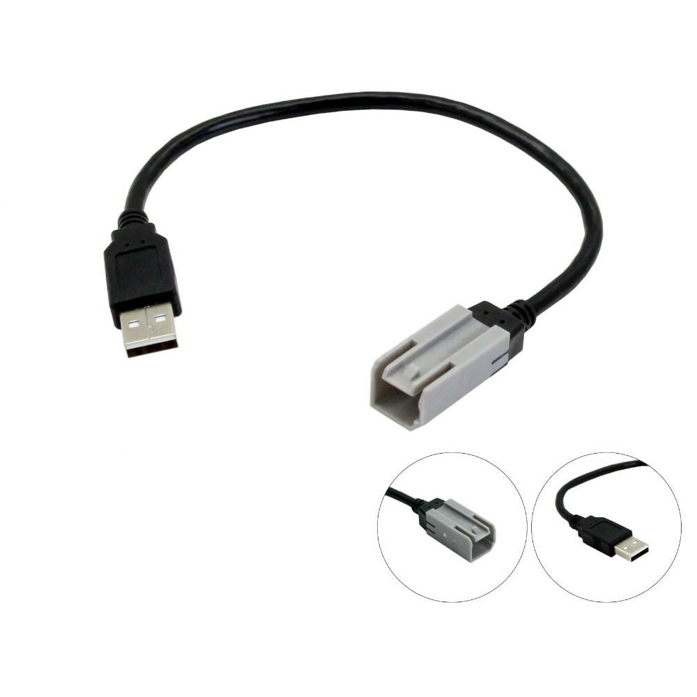 USB fastholdelses kabel til Fiat 500 500L 500X Ducato 250 Mini B-adapter - LifafaDenmark Aps
