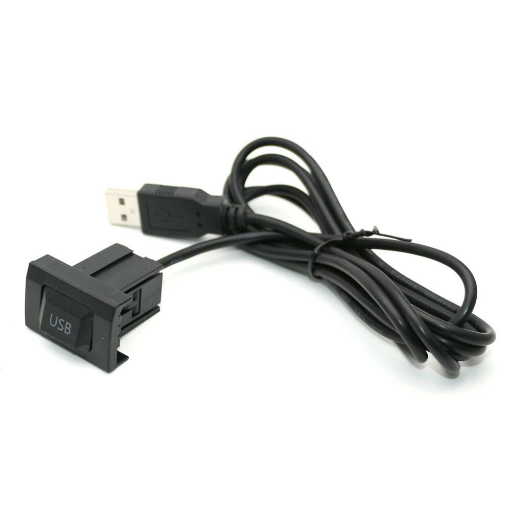USB stik til VW Polo Mk5 Mk6 Passat Golf Mk7 Tiguan fabriks monteret port kontakt - LifafaDenmark Aps