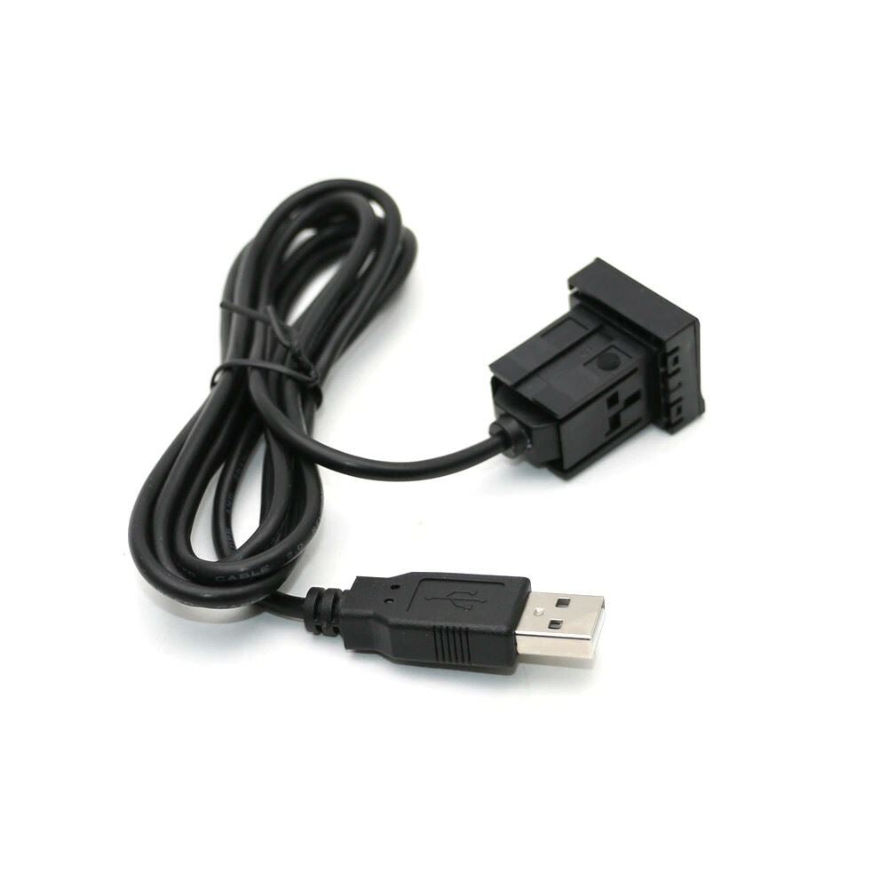 USB stik til VW Polo Mk5 Mk6 Passat Golf Mk7 Tiguan fabriks monteret port kontakt - LifafaDenmark Aps