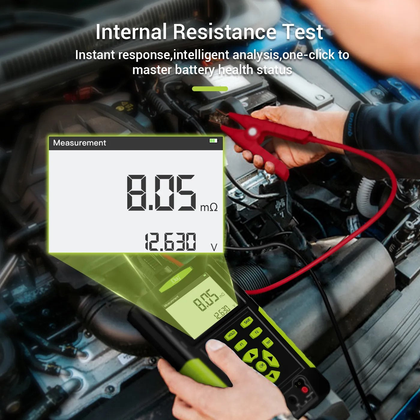 JDiag EV001 Isolations  og Modstands tester Specialiseret til Diagnose af Nye Energi biler - LifafaDenmark Aps