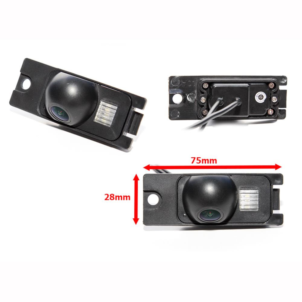 Bakkamera til Volvo XC90 S80 C70 S40 V50 Bagklap Bagkamera 720p AHD NTSC - LifafaDenmark Aps
