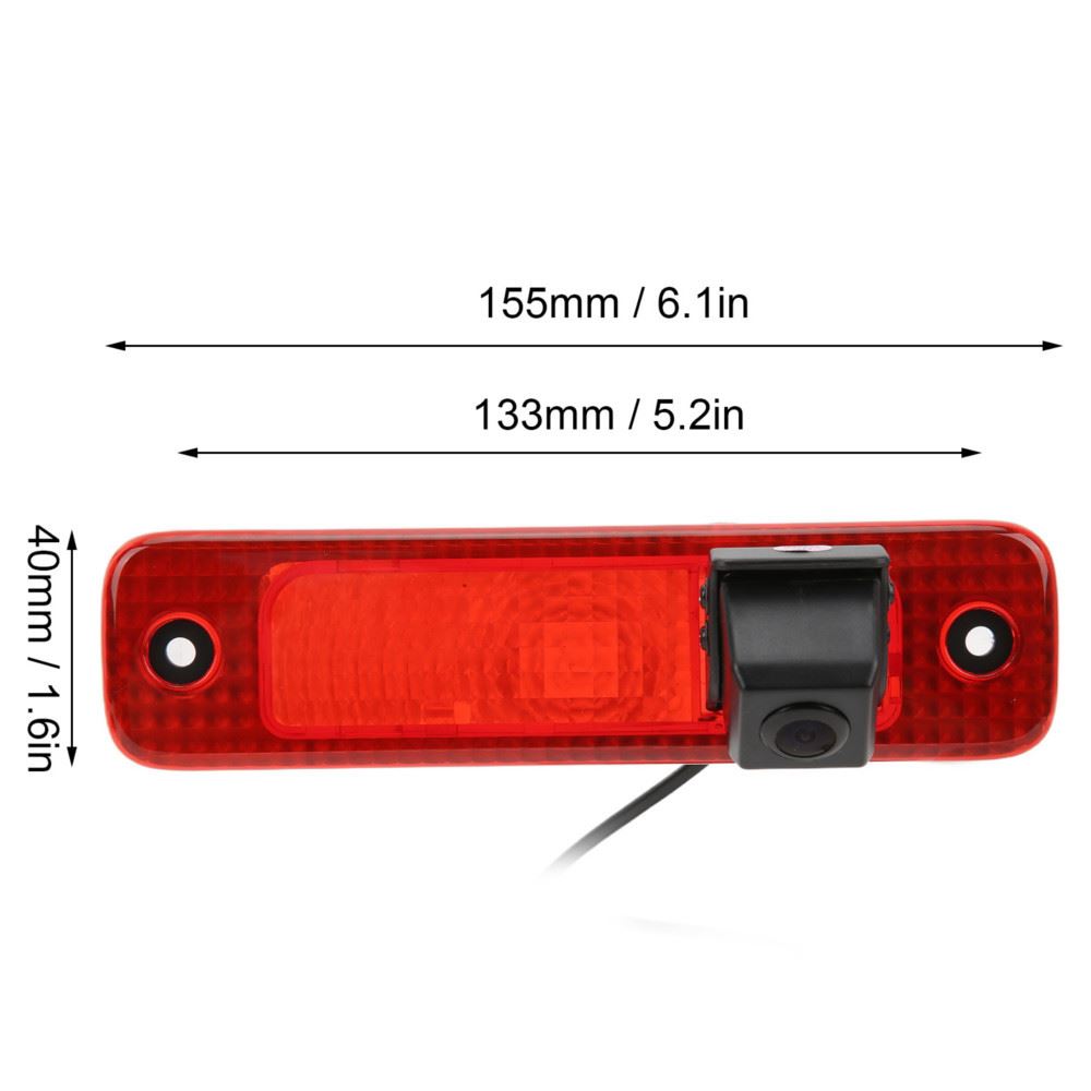 Bakre kamera till Ford Transit Mk7 Van Bakbromsljus High Level NTSC 700K HD